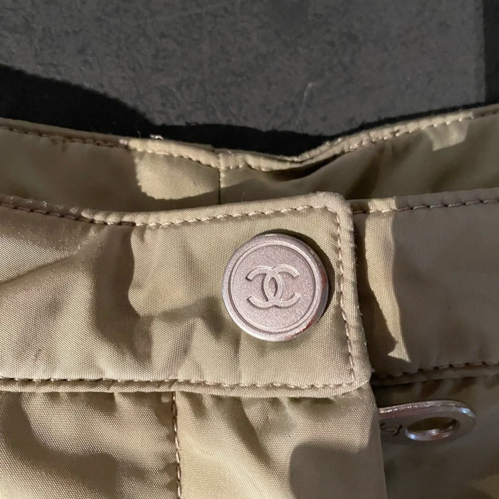 Chanel Vintage Sports Winter Women's Beige Pants - Picture 5 of 15